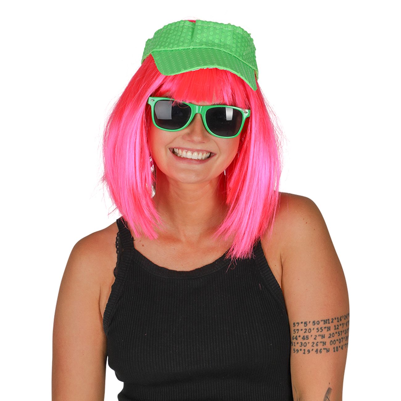 Briller Neongrøn