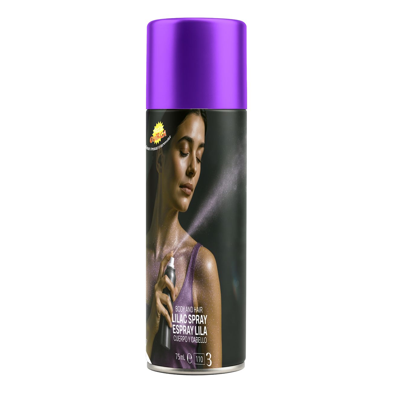 Glittervartalosuihke