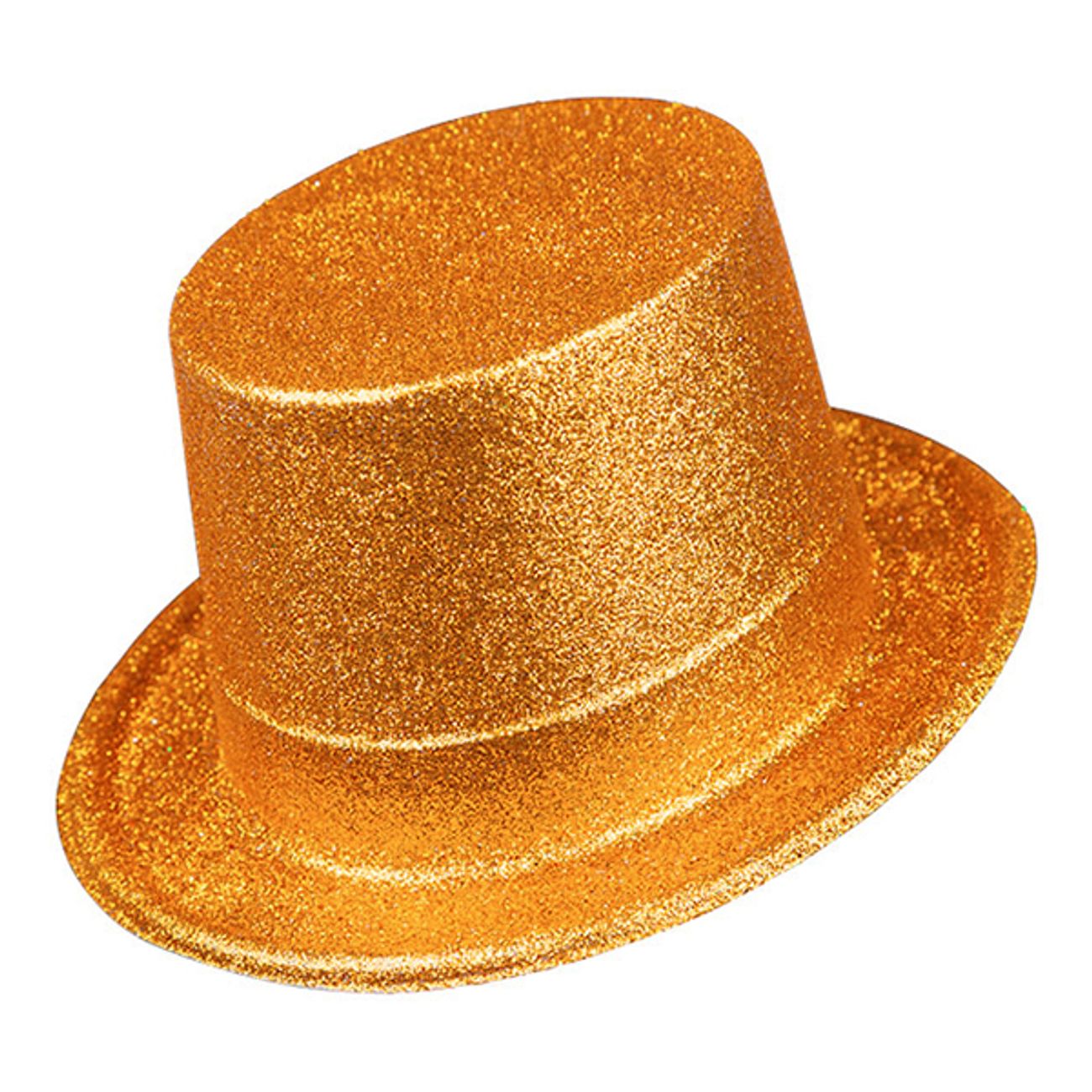 Glitter Høj Hat Guld i | Partykungen