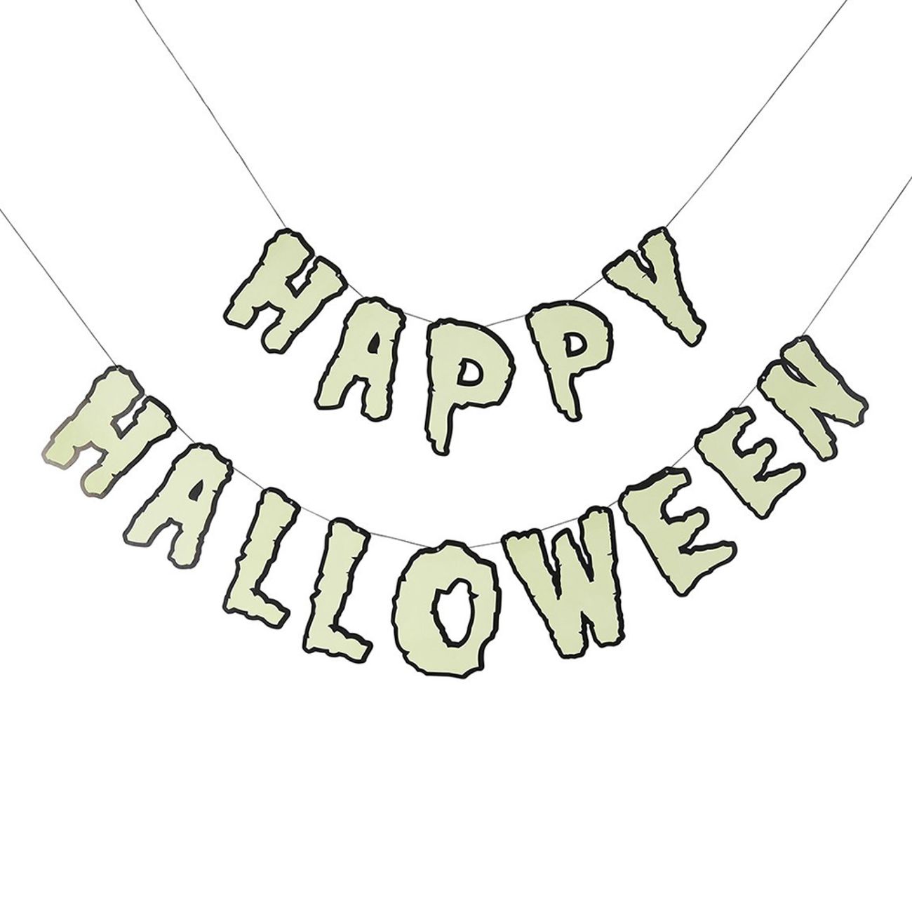 Glow In The Dark Happy Halloween Girlang