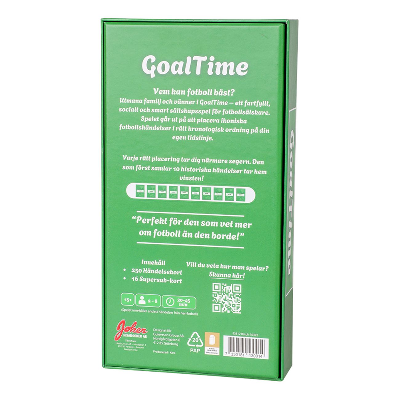 GoalTime Sällskapsspel