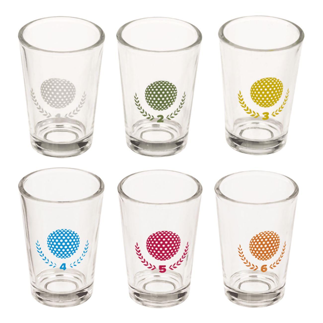 Golf Festspel med Shotglas