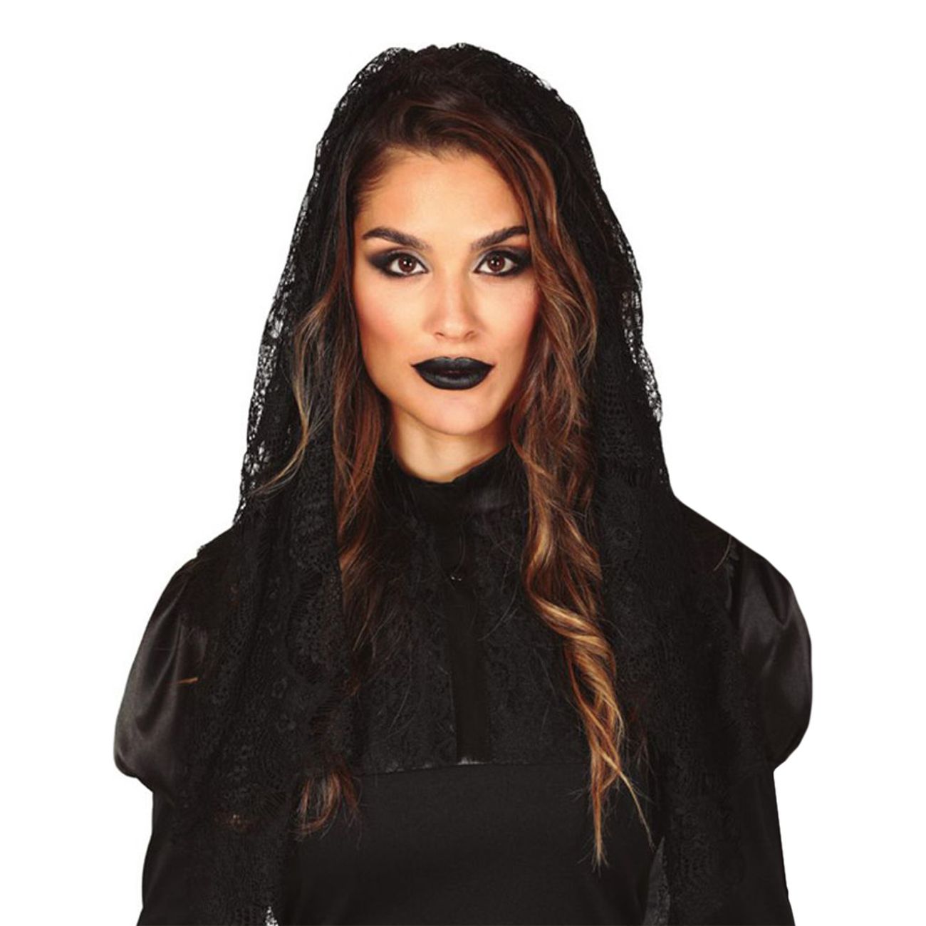 Gotisk Slør på Hårbøyle