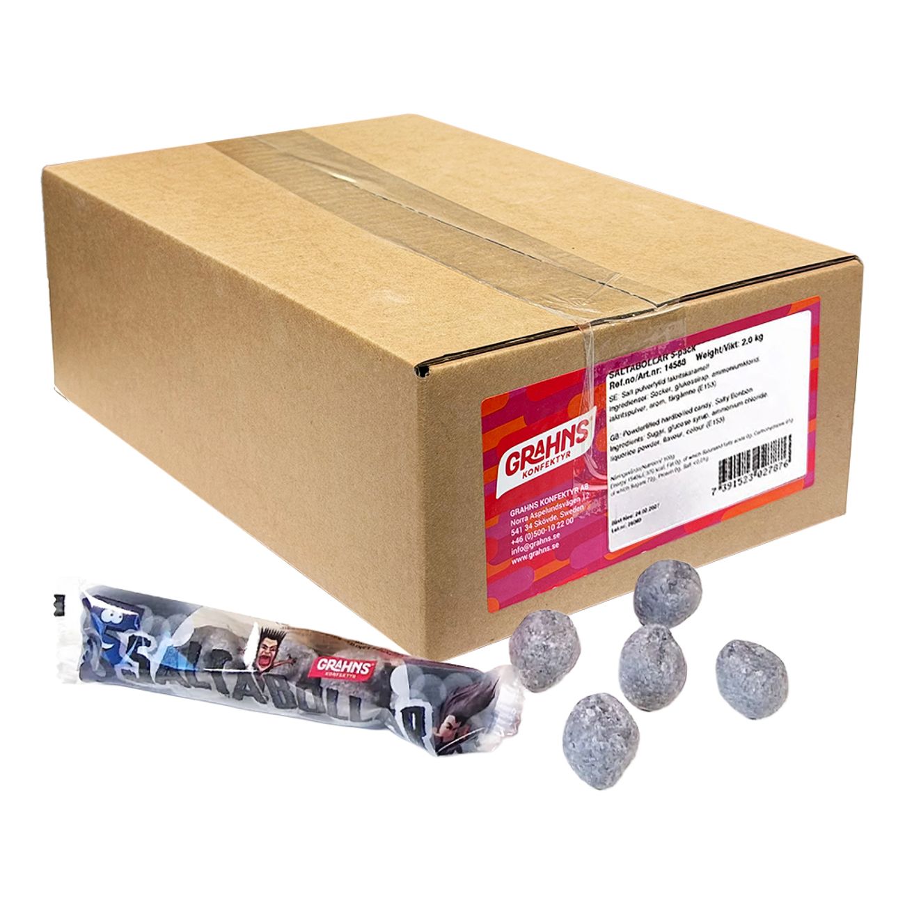 Grahns Salta Bollar Storpack