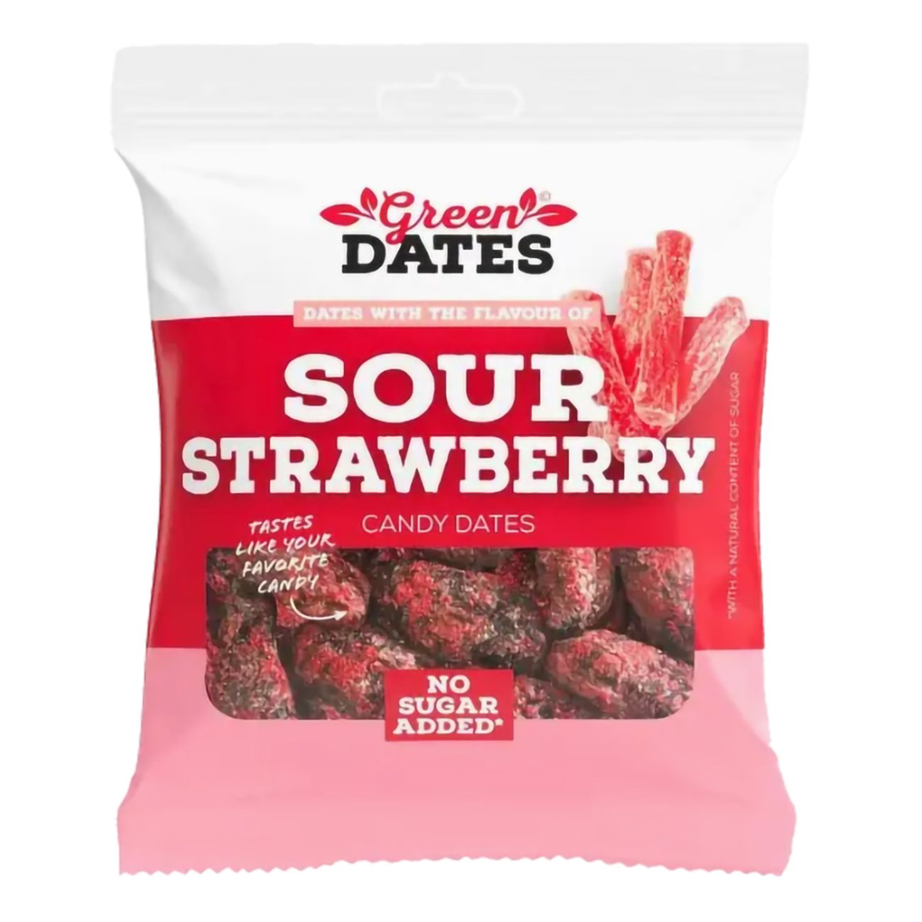 Green Dates Dadler Sour Strawberry