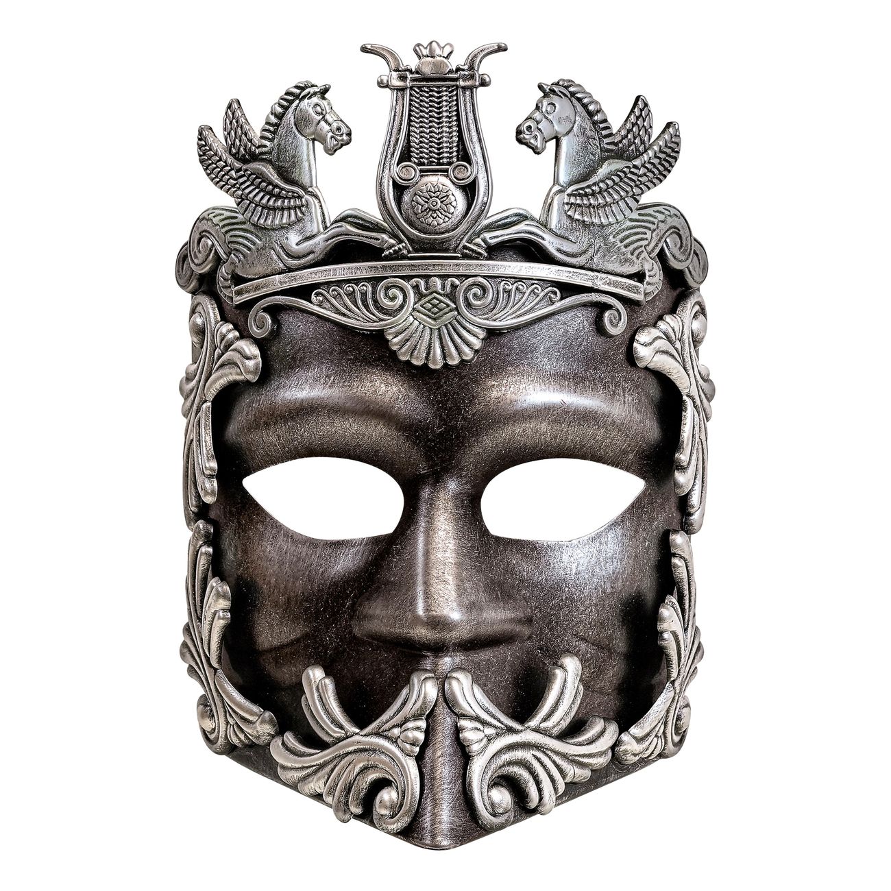 Grekisk Mask Silver