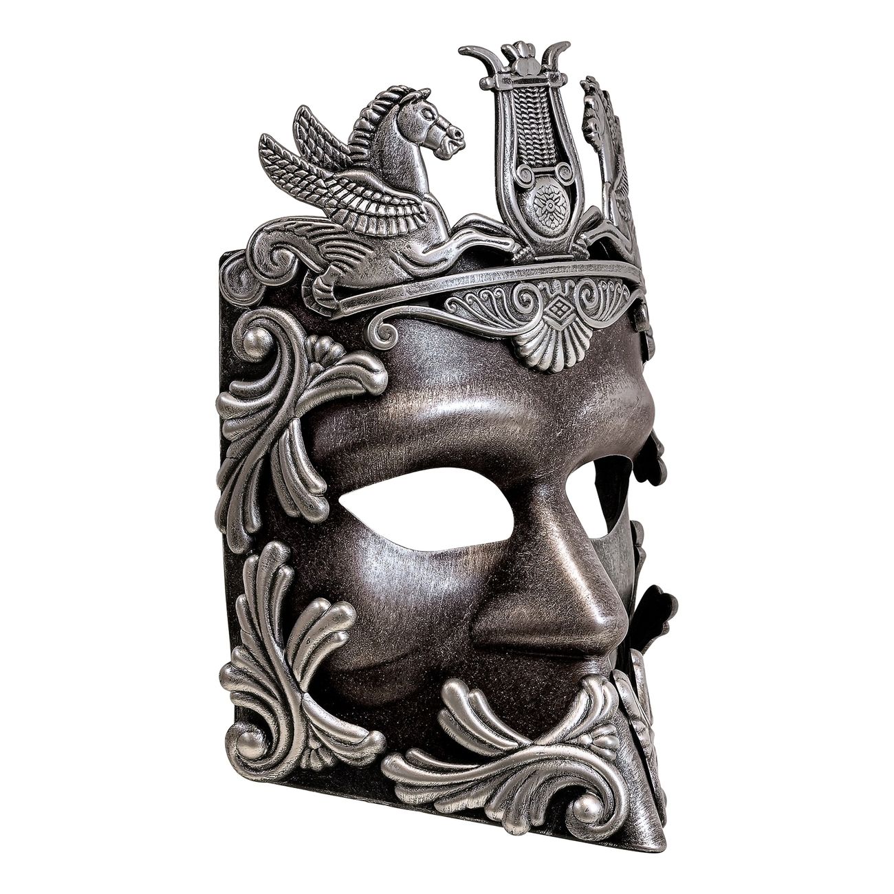 Grekisk Mask Silver