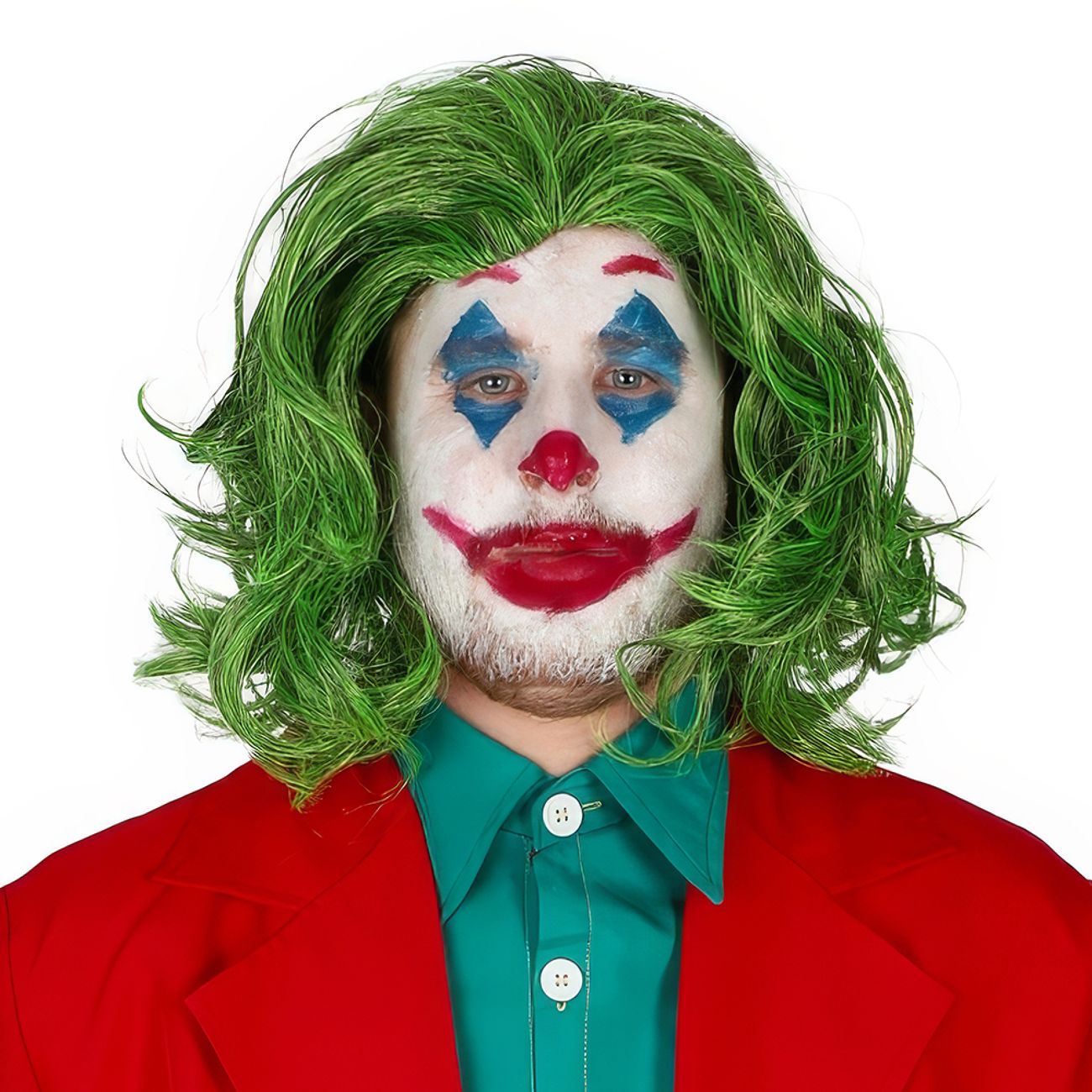 Grön Clownperuk