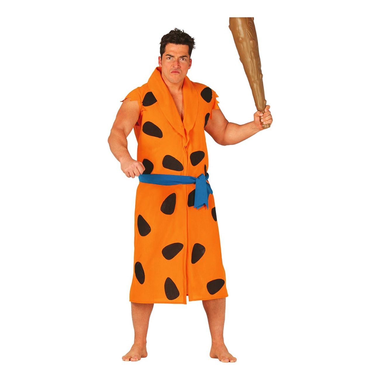 Huleboer Mand Kostume Orange Partykungen