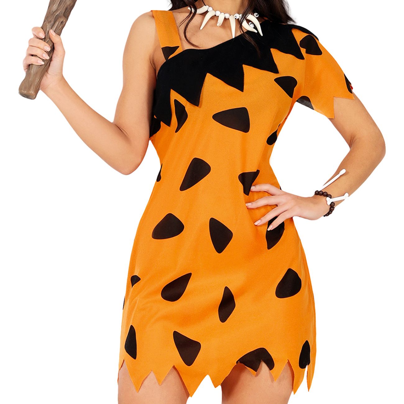 Grottmänniska Dam Maskeraddräkt