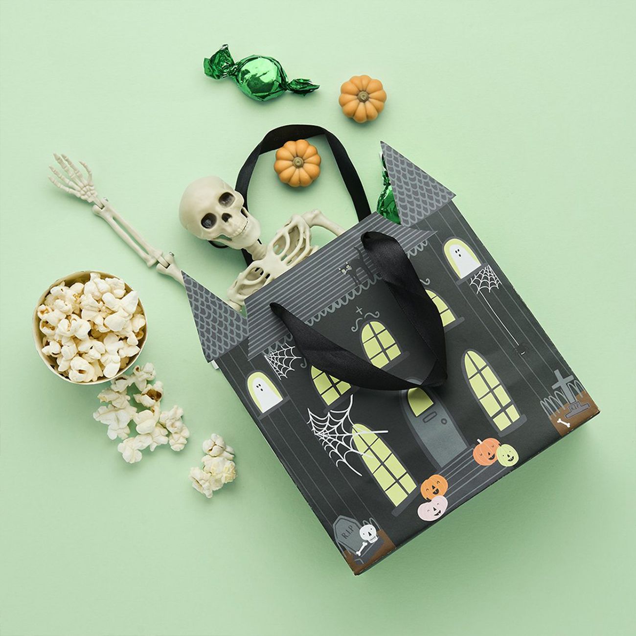 Halloweenhus Presentpåsar