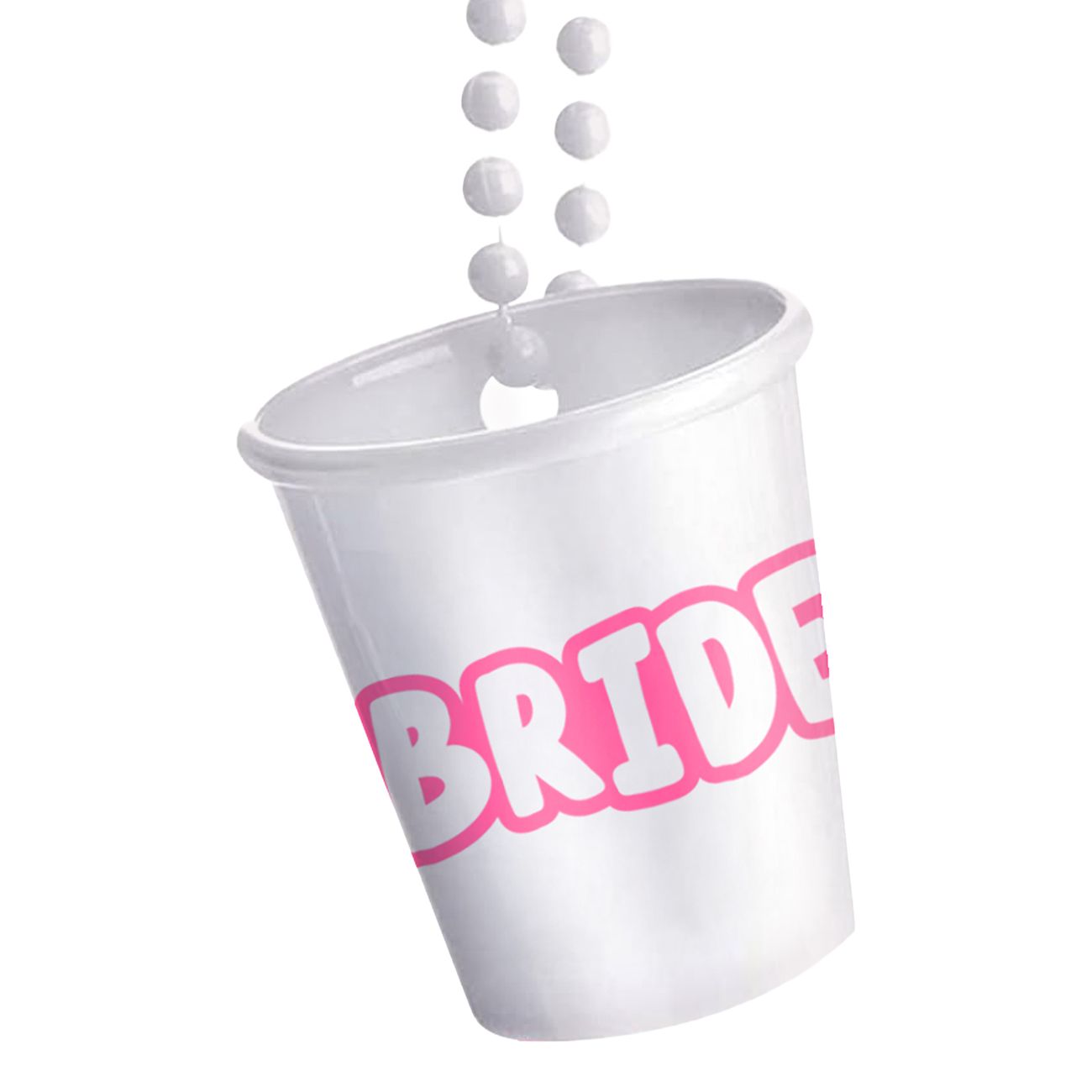 Halsband med Shotglas Bride