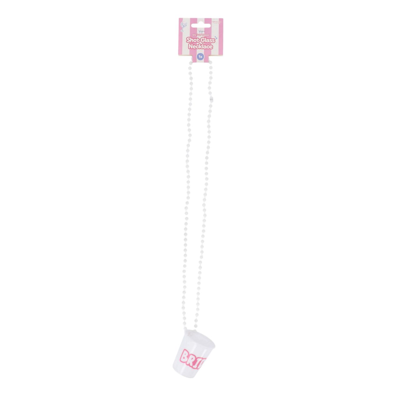 Halsband med Shotglas Bride