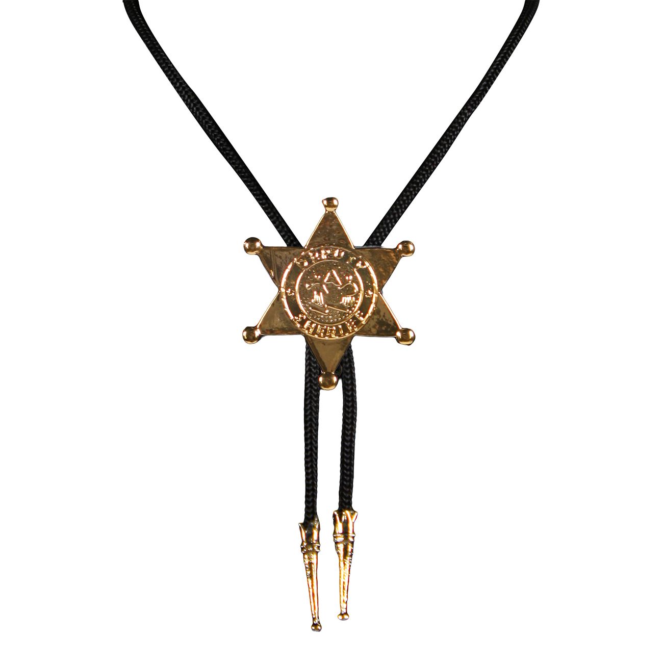 Halsband Sheriffstjärna Guld