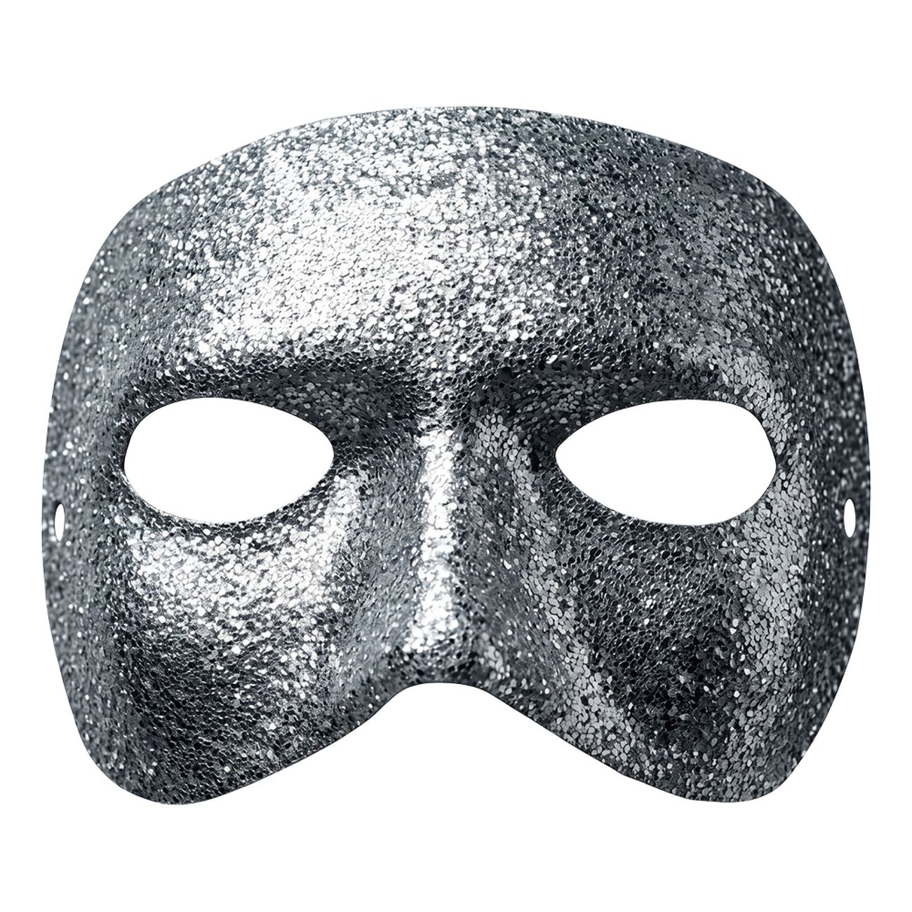 Halvmask Silver