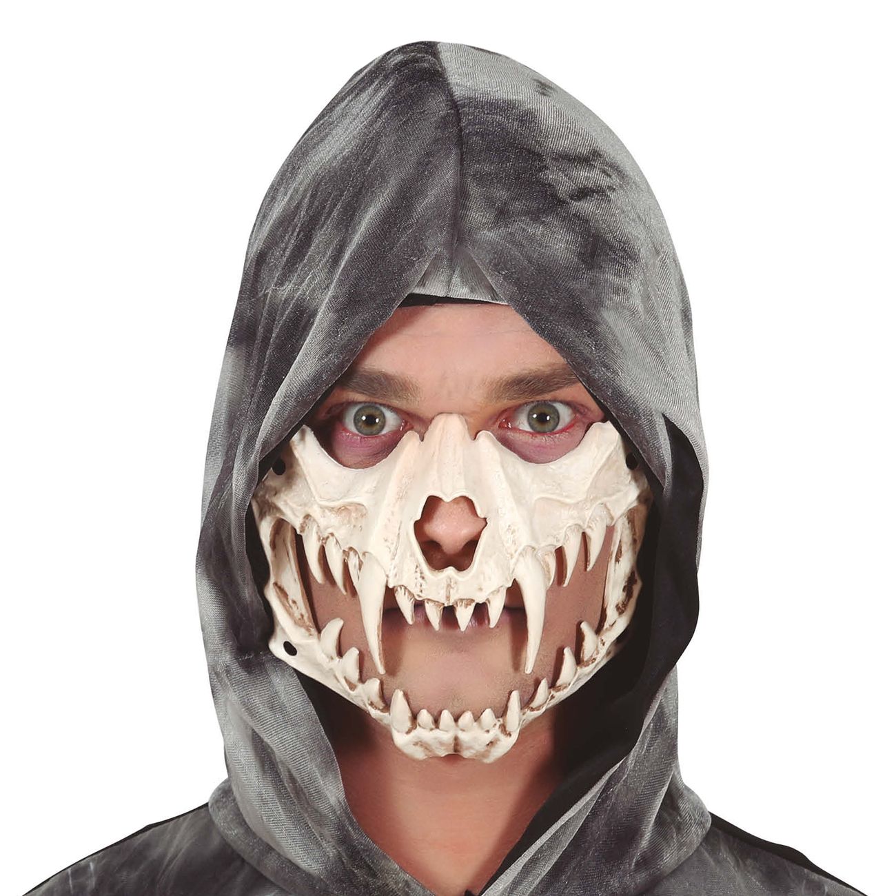 Halvmaske Skjelett