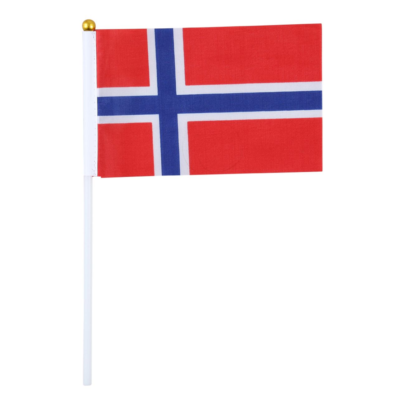 Handflaggor Norska Flaggan