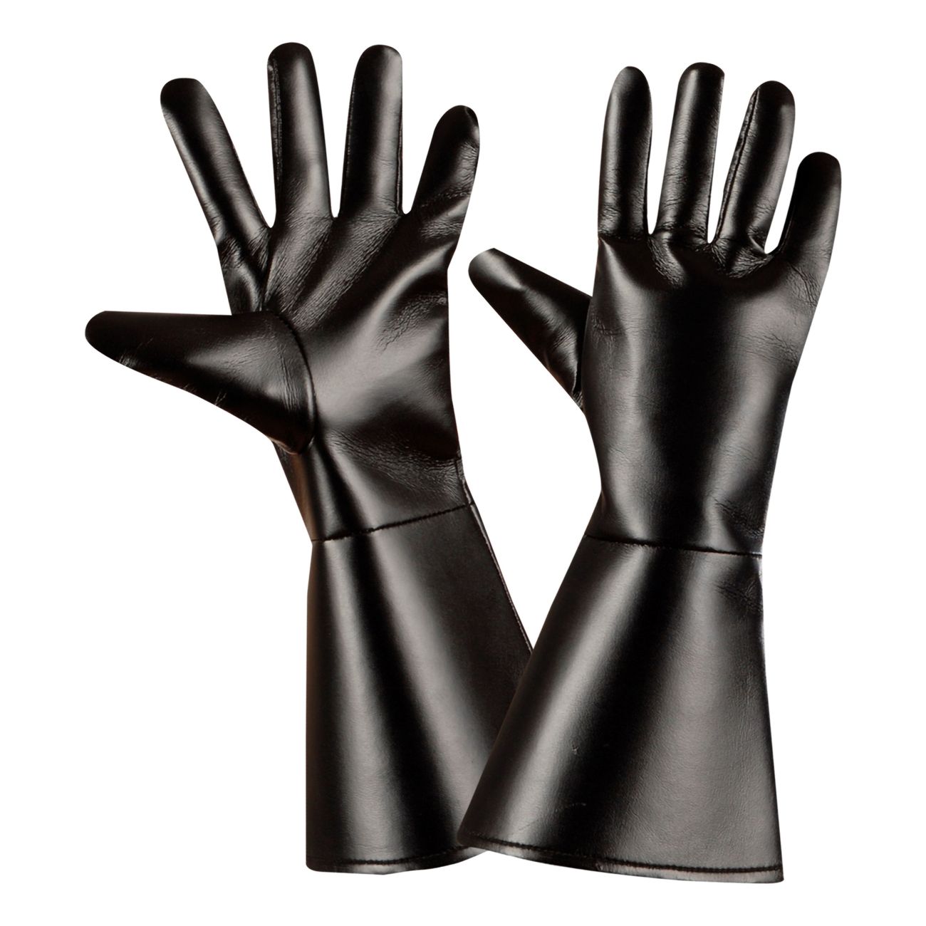 Handskar Läderlook Svarta