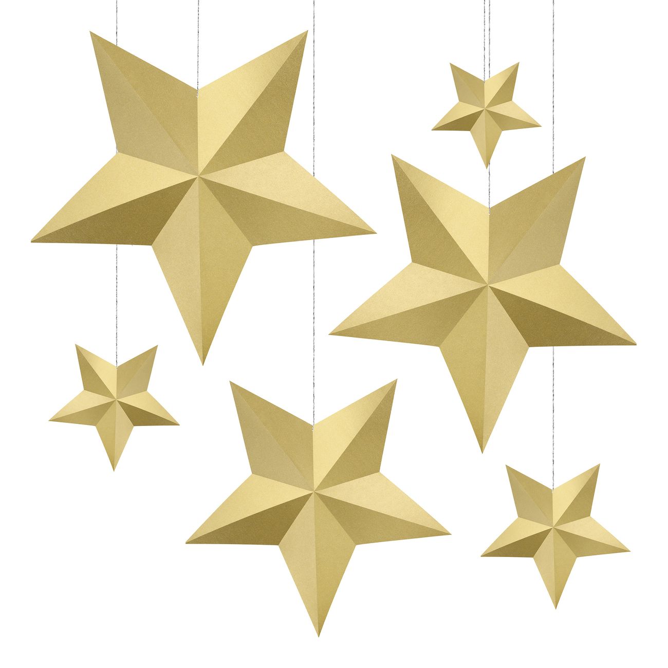 Ripustettava Tähtikoriste Kulta