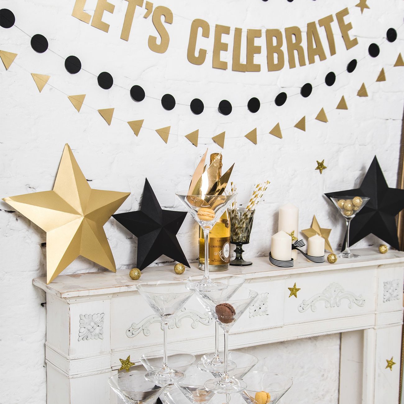 Ripustettava Tähtikoriste Kulta