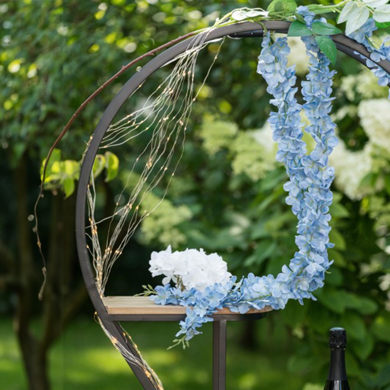 Hängande Gren Hortensia Blå