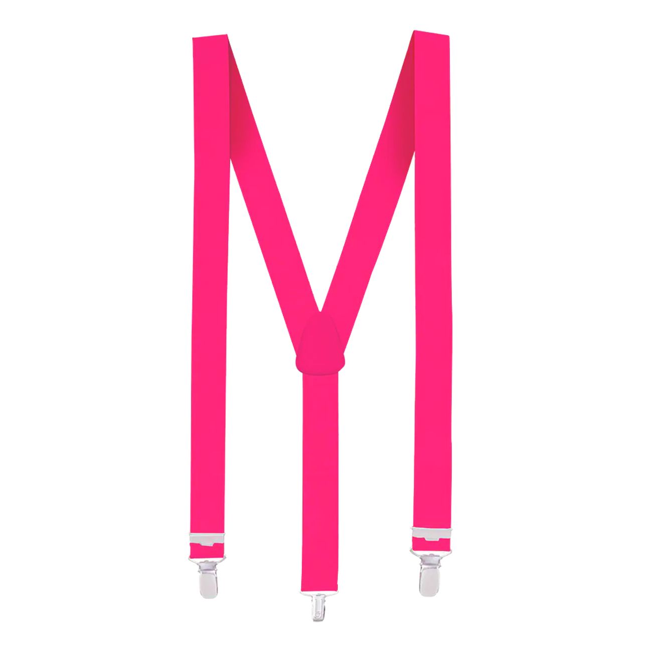 Hängslen Neonrosa