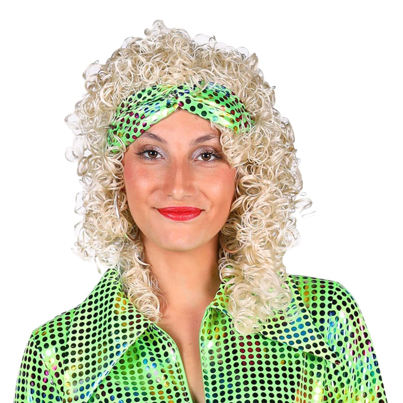 Hårbånd Disco Grønn Fargeskimrende