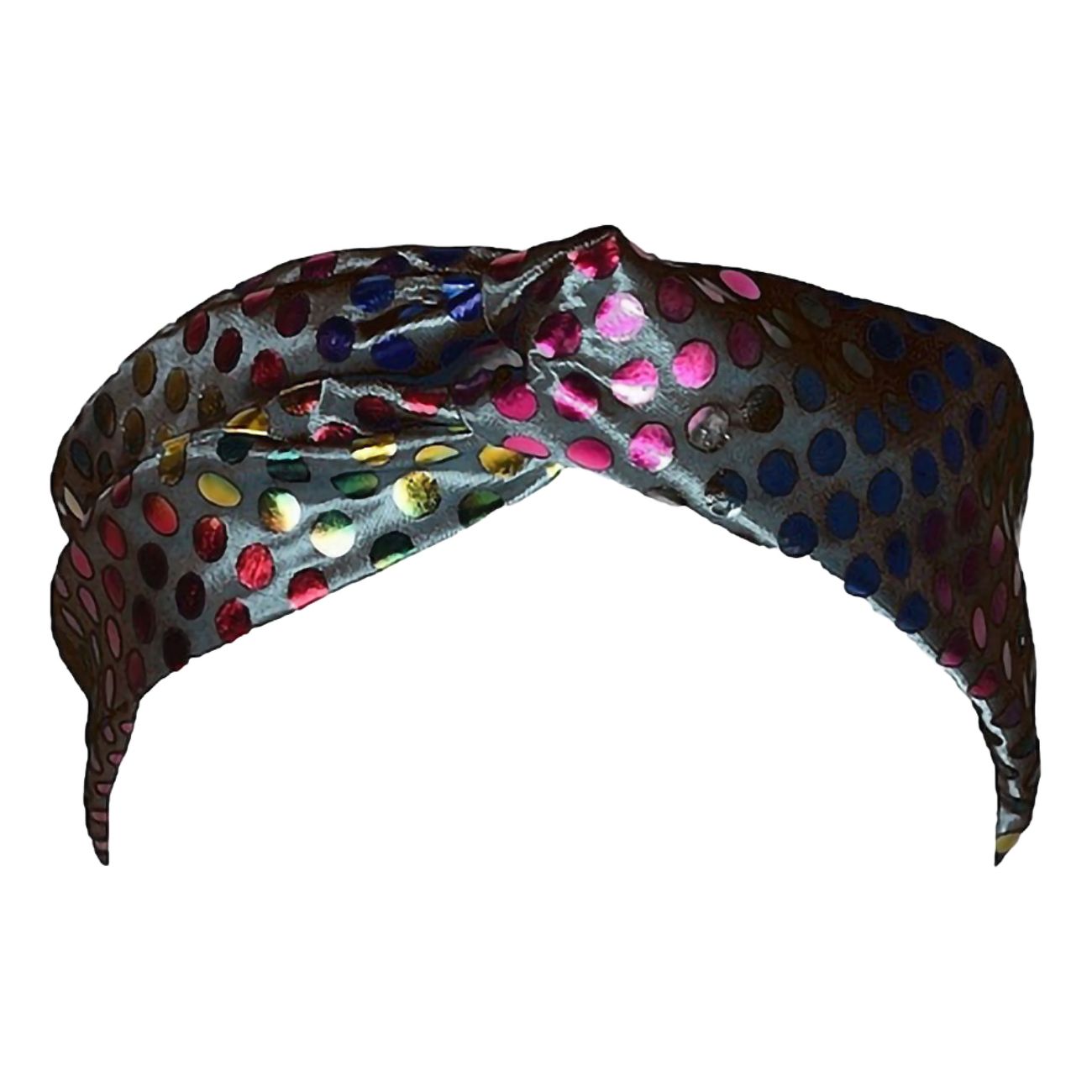 Hårband Disco Svart Färgskimrande