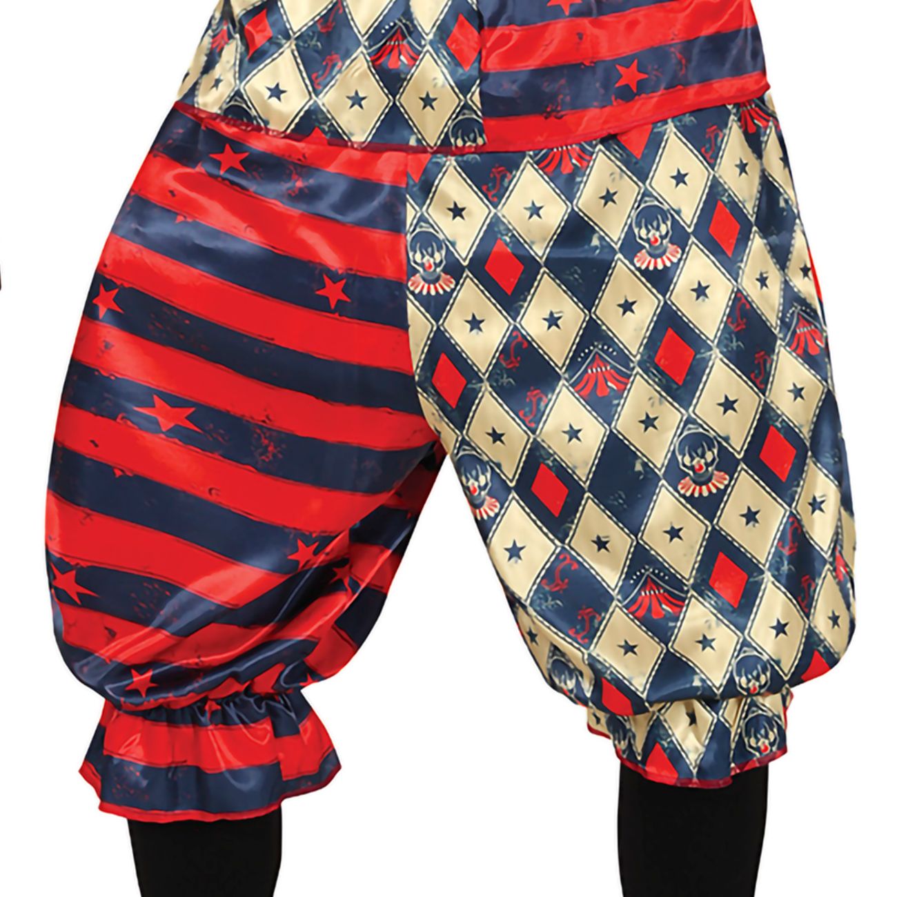 Harlekin Gøgler Kostume