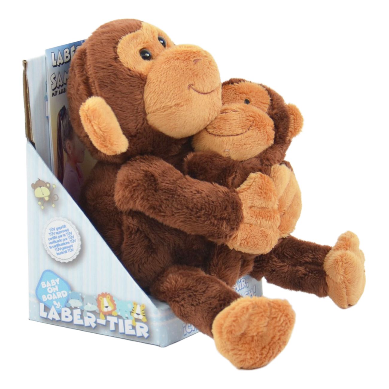 Härmdjur Apa med Unge