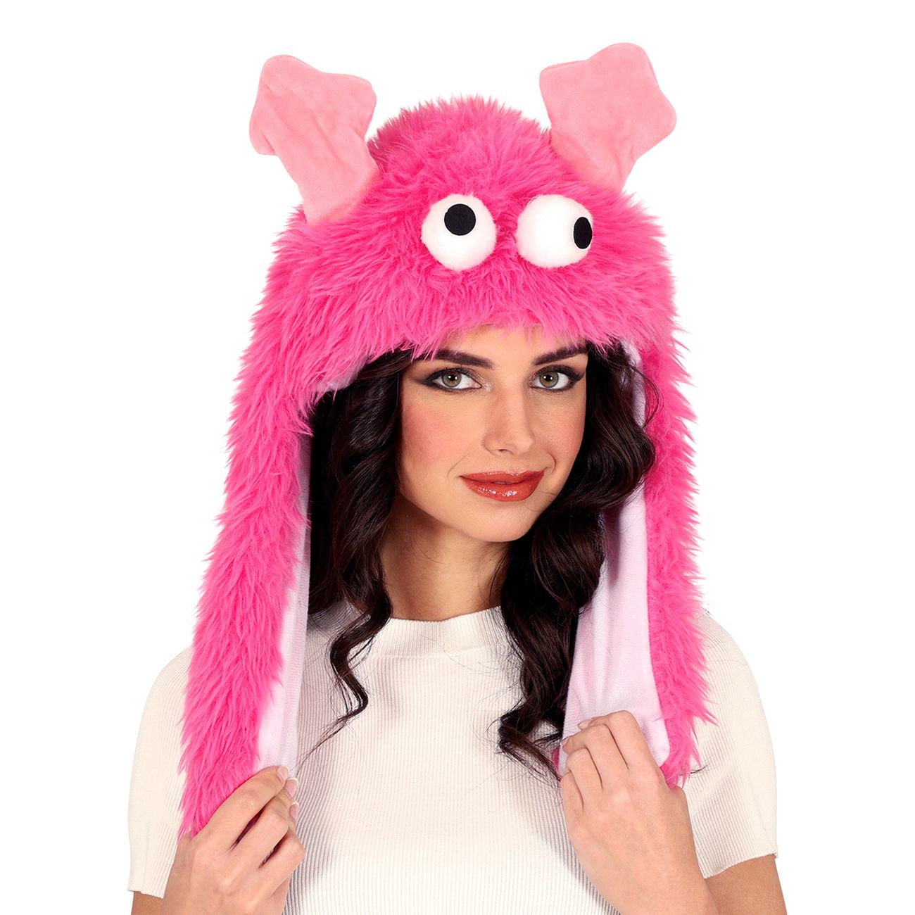 hatt-fluffigt-monster-rosa-108692-1