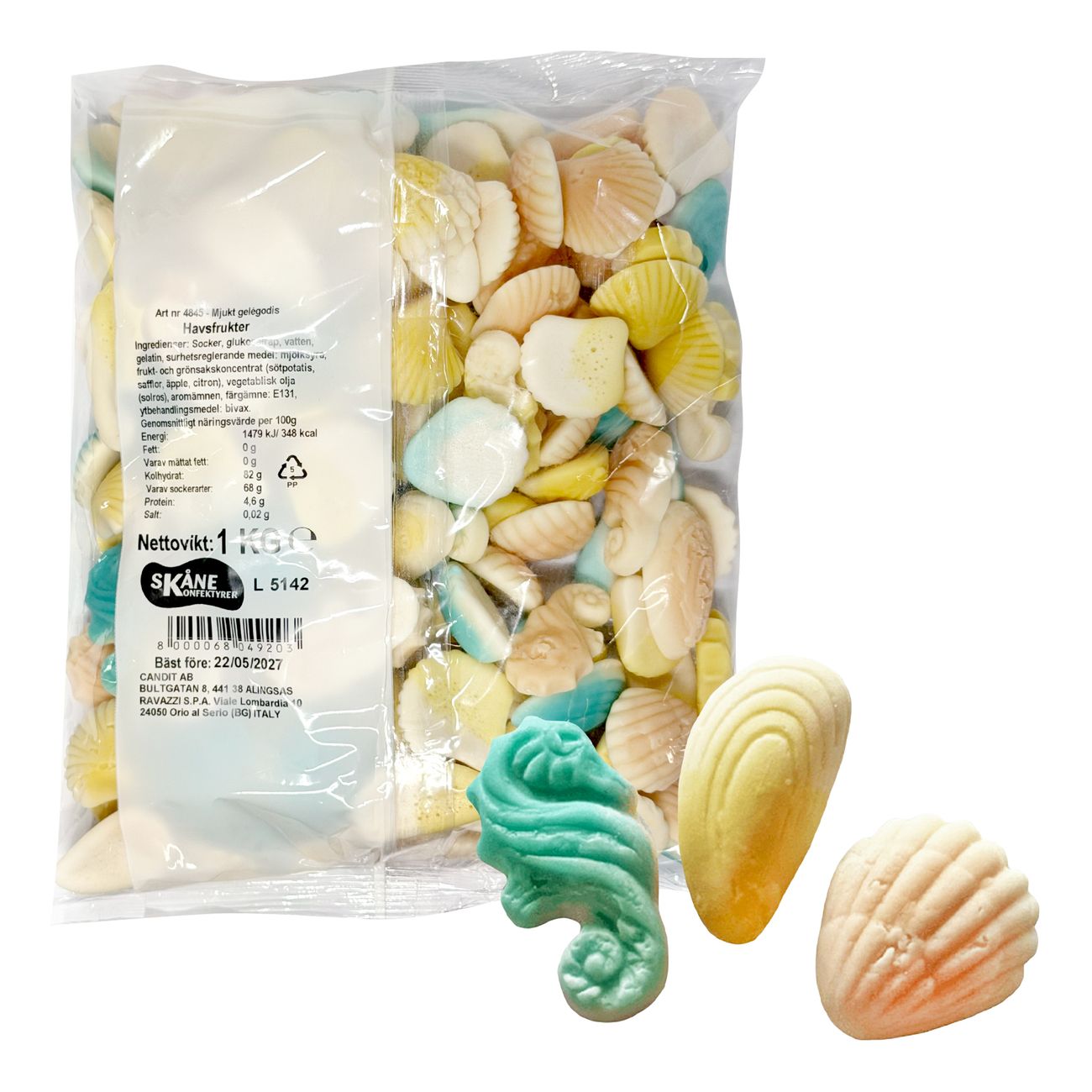 Havsfrukter Godis Storpack