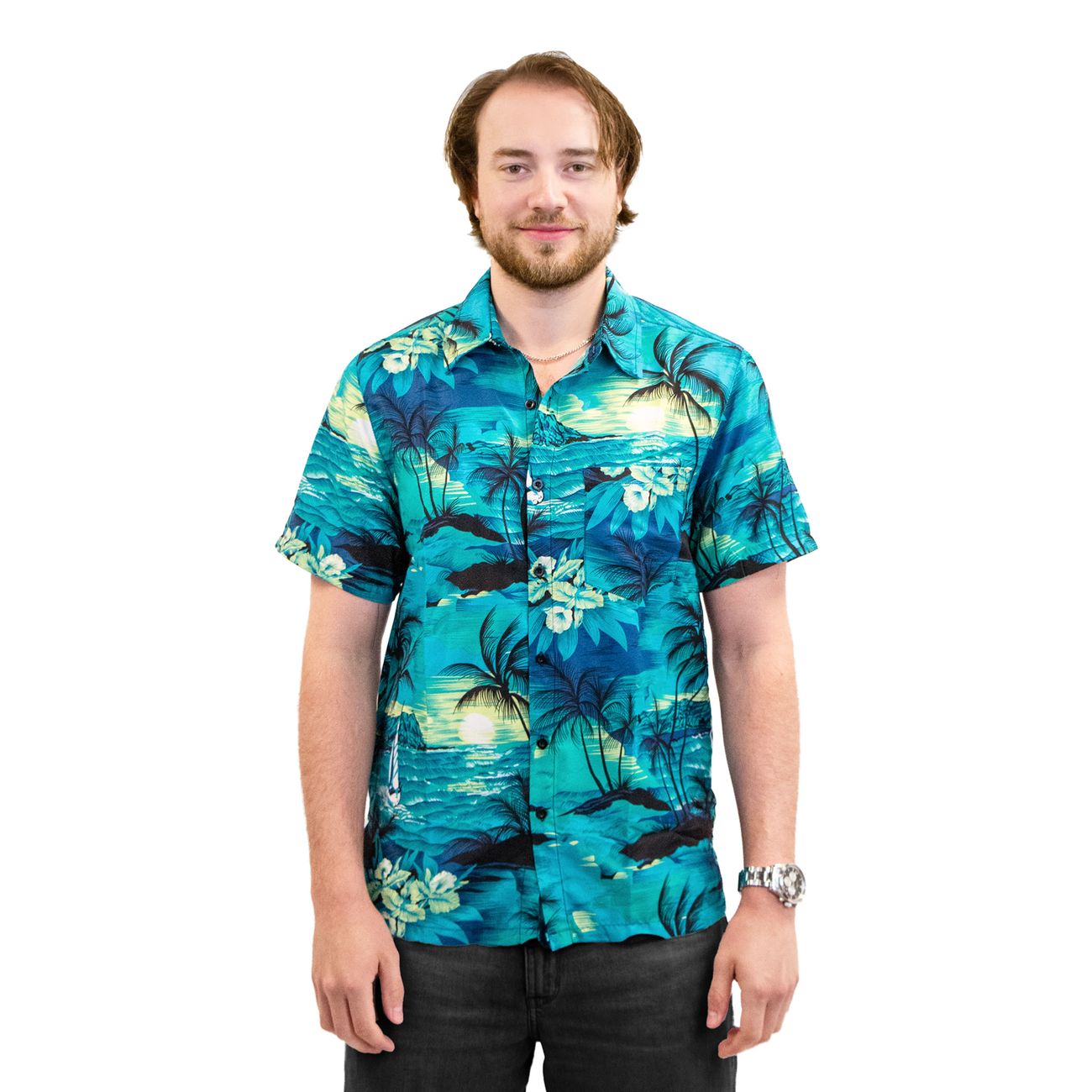 hawaiiskjorta-herr-turkos-108274-2