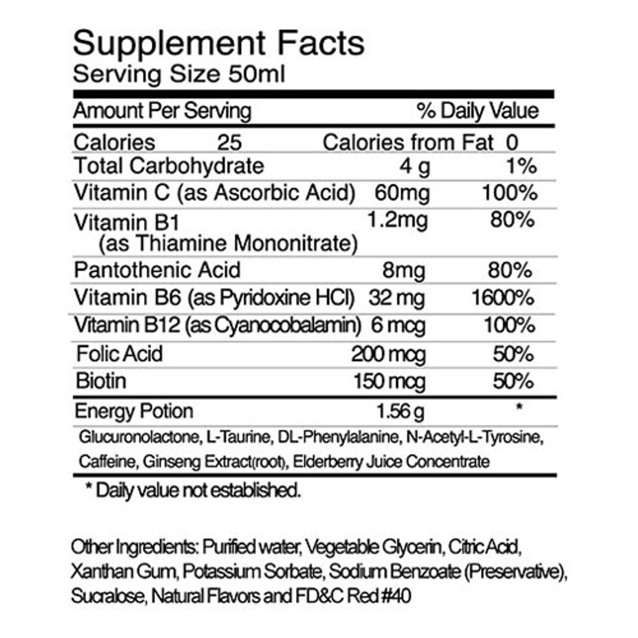 Health Energy Potion