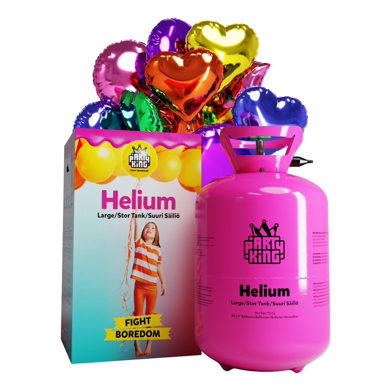 Helium på flaske