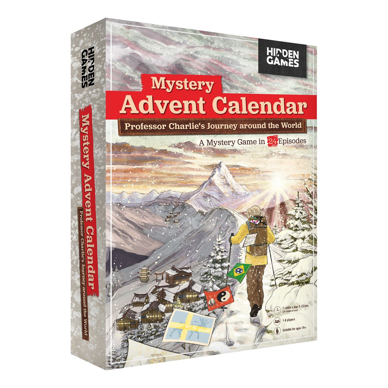 Hidden Games Adventskalender – Professor Charlies World Tour