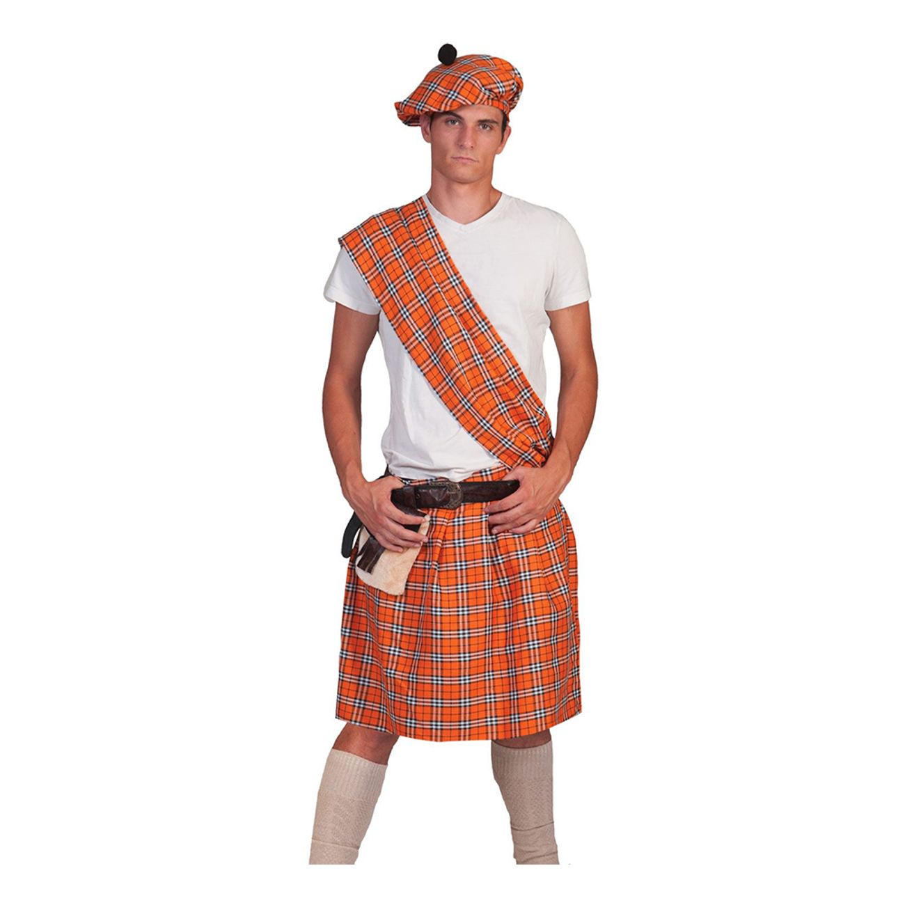 highlander-orange-maskeraddrakt-1