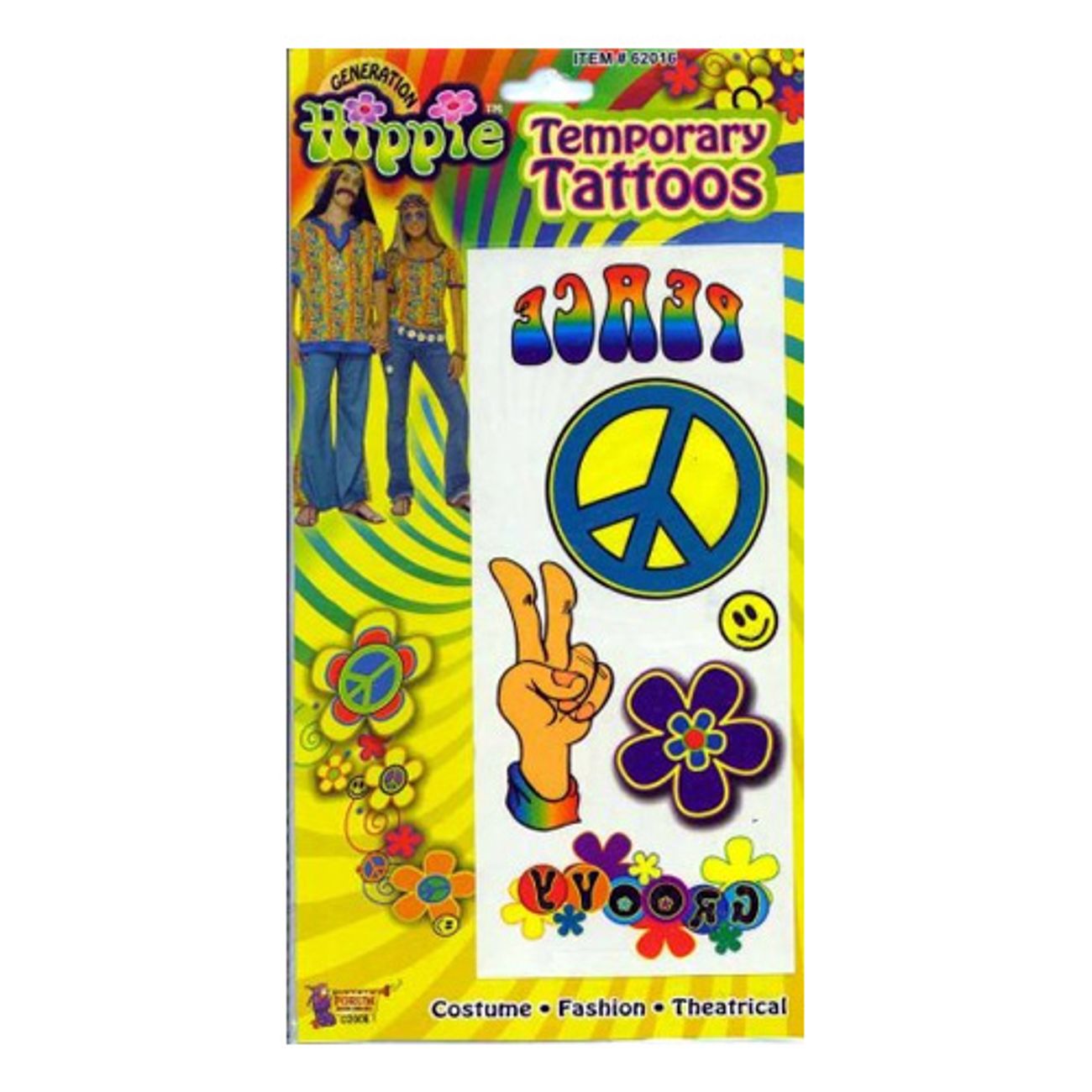 Hippietatueringar