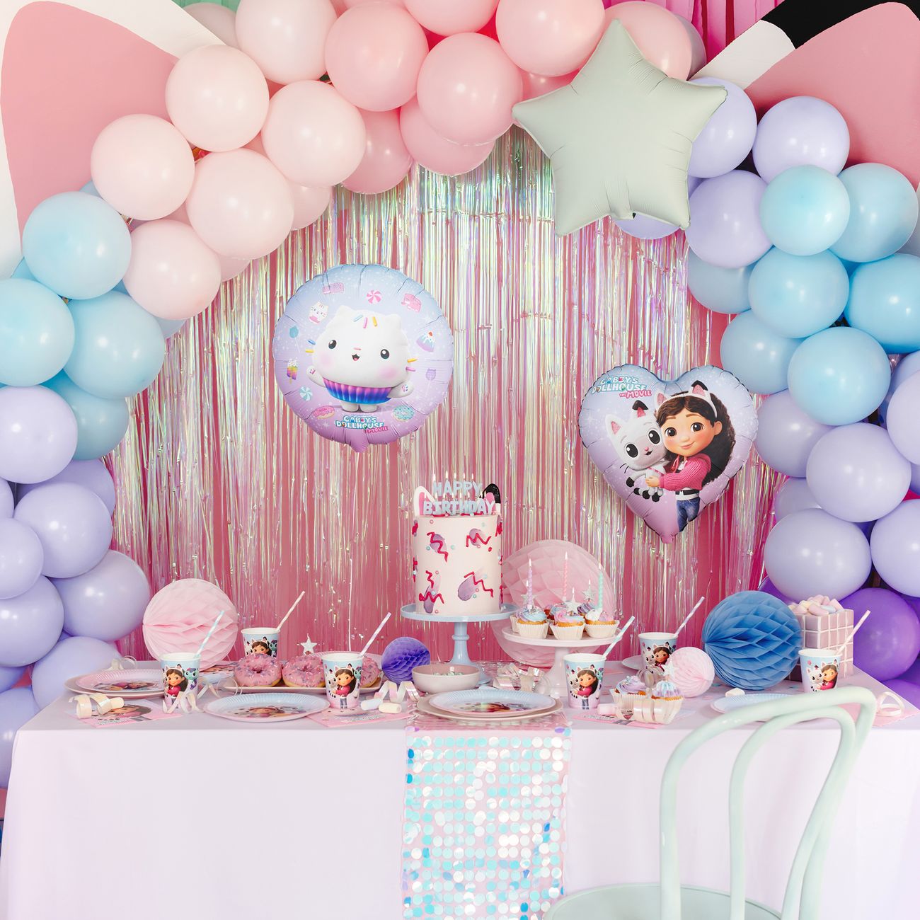 Hjärtballong Gabbys Dockskåp