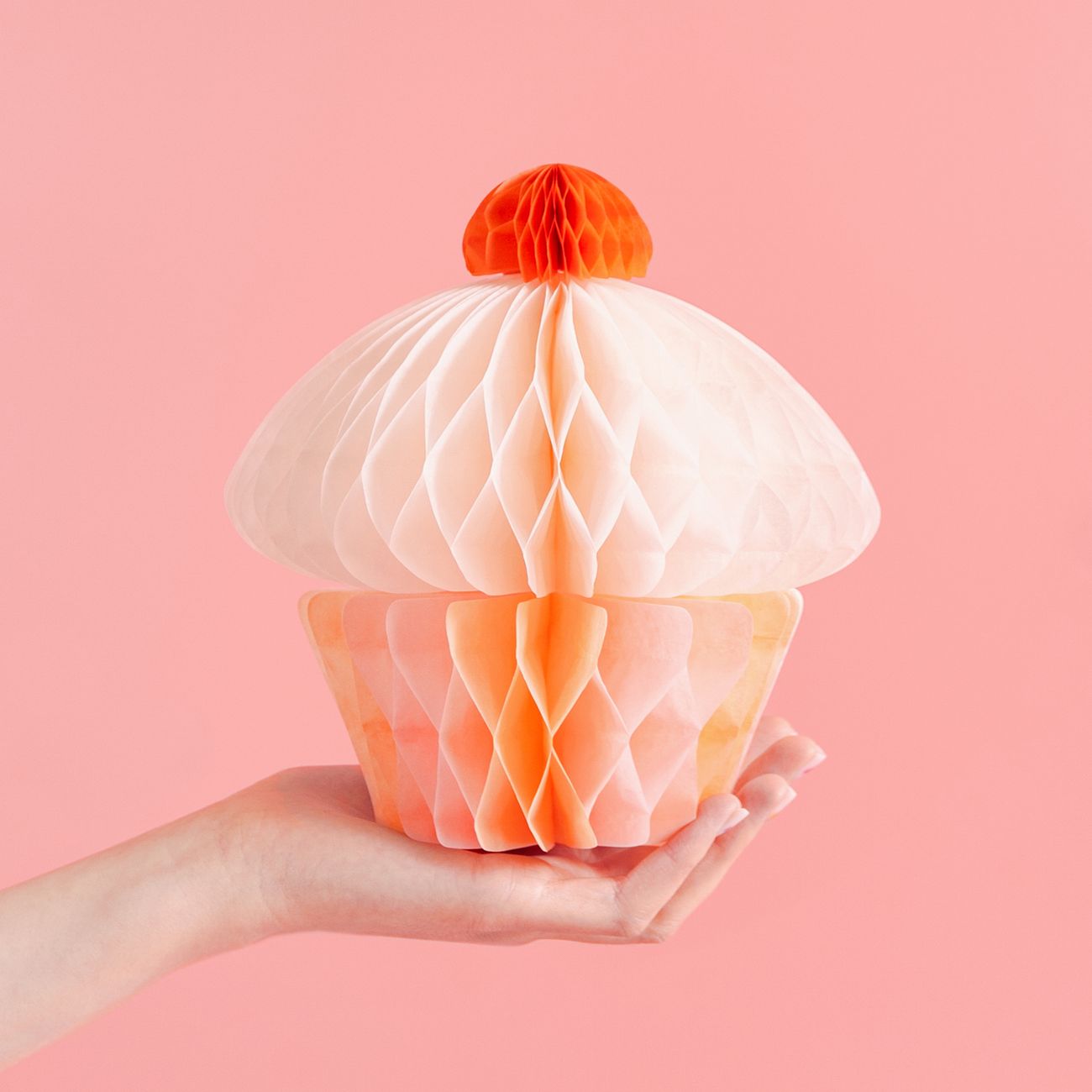 Honeycomb Cupcake