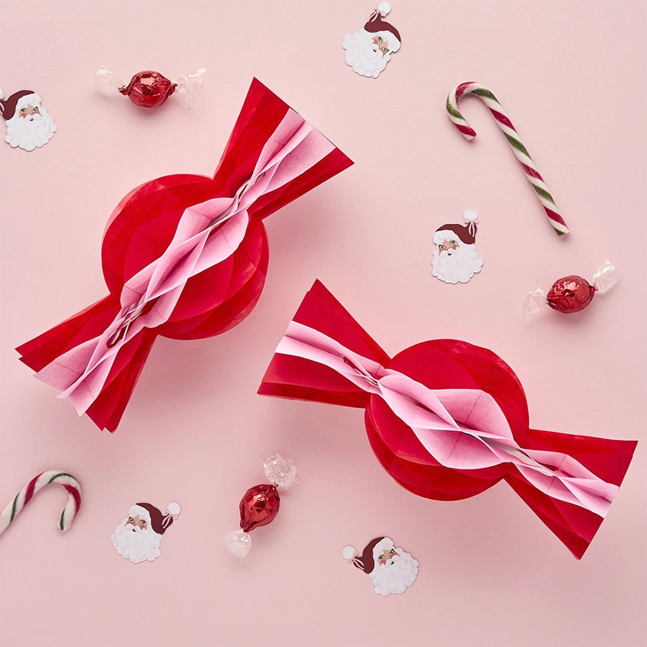 Honeycomb Karameller Röd/Rosa