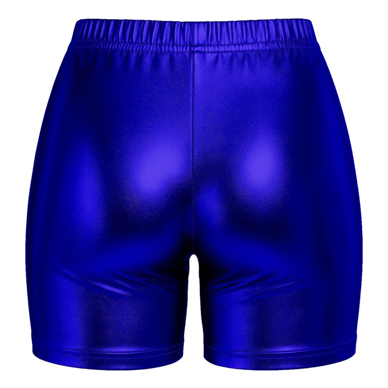 Hotpants Blå Metallic