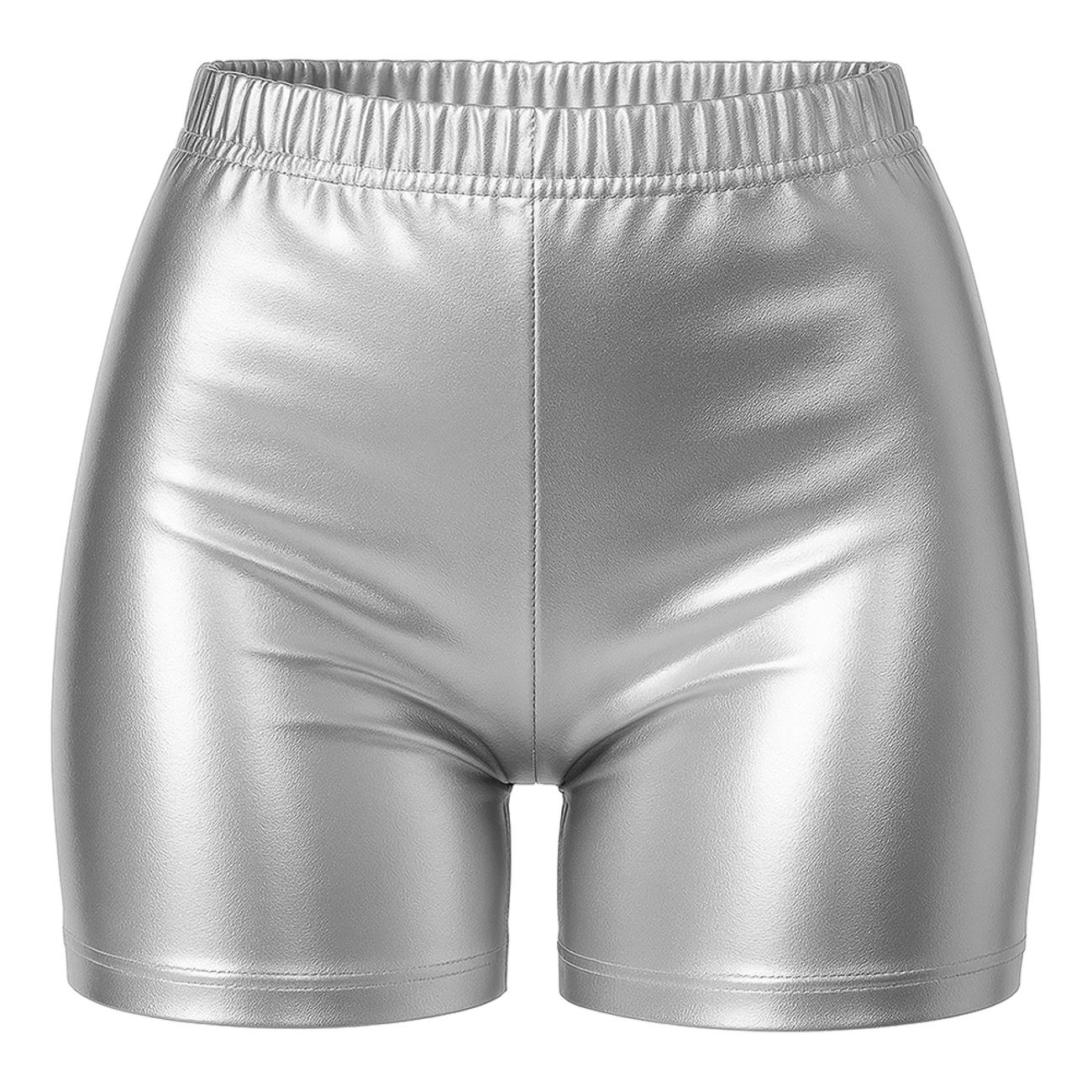Hotpants Silver Metallic