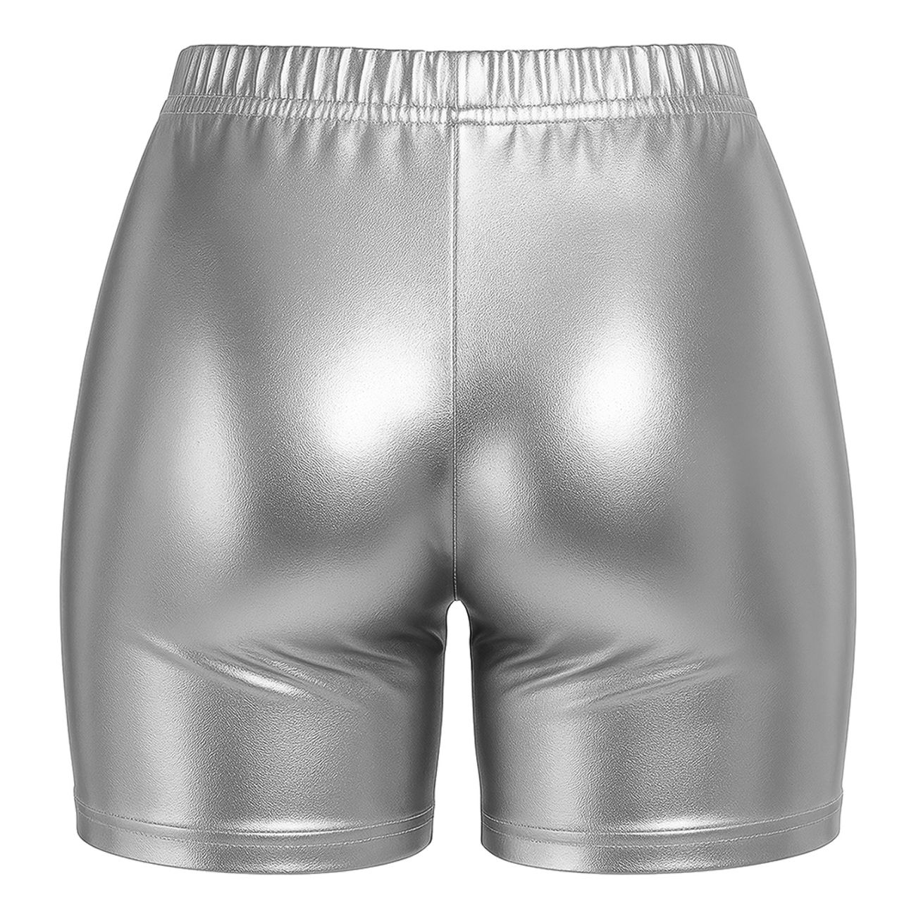 Hotpants Silver Metallic