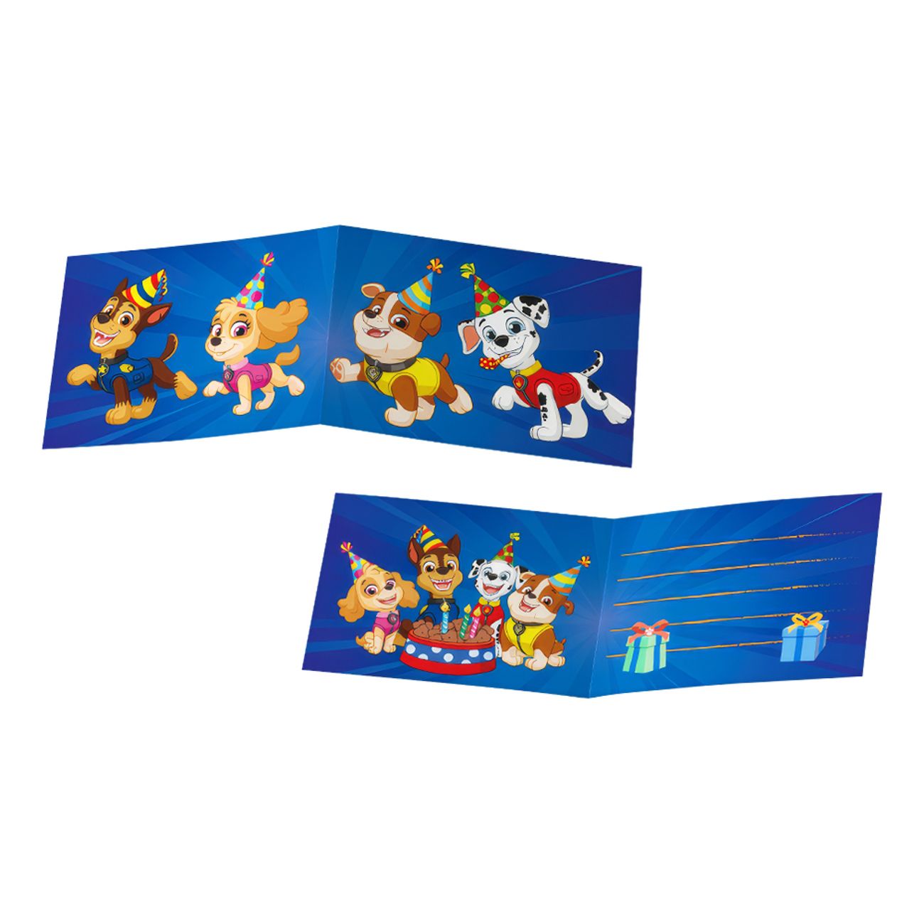 Inbjudningskort Paw Patrol™ Party