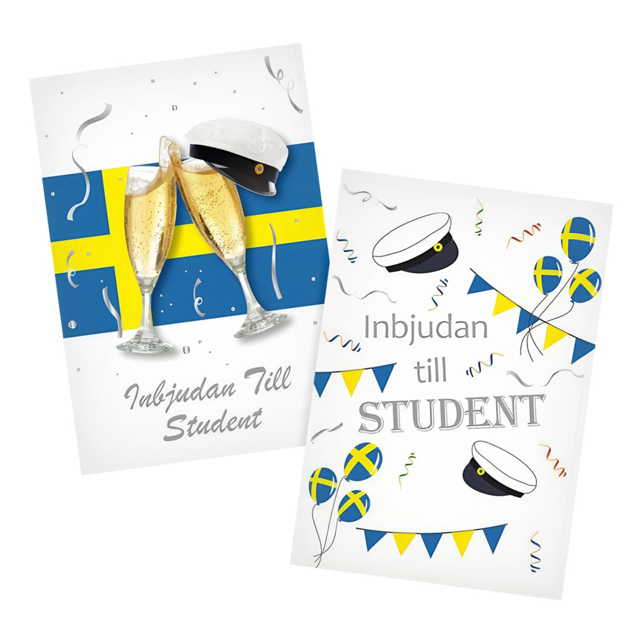 Inbjudningskort Student