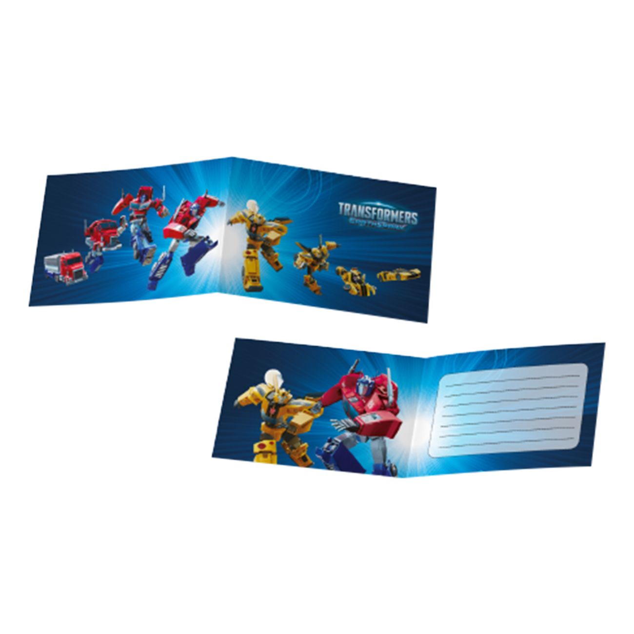 Inbjudningskort Transformers EarthSpark™