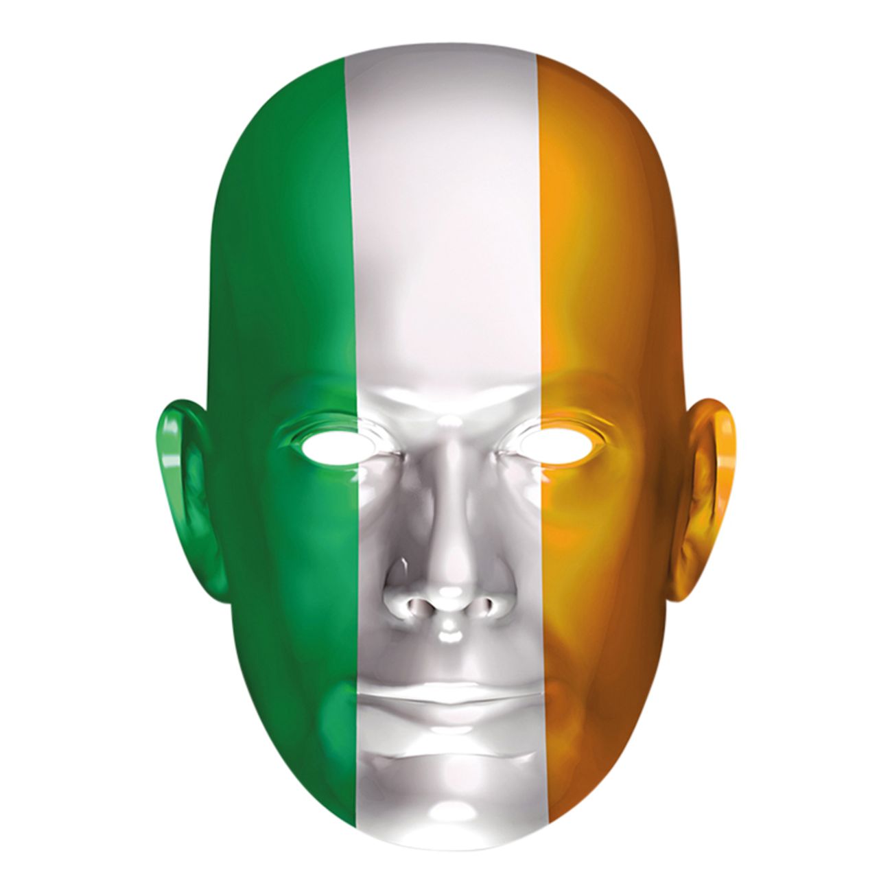 irlands-flagga-pappmask-2