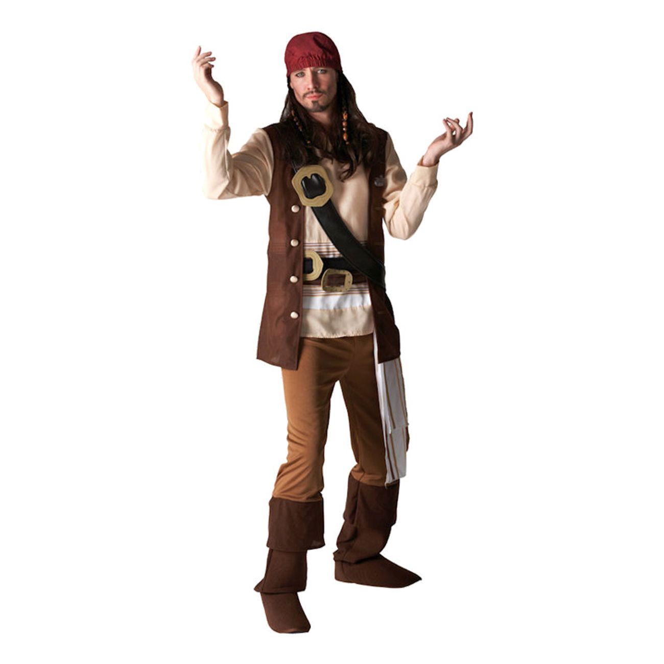Jack Sparrow Kostume Partykungen 0179