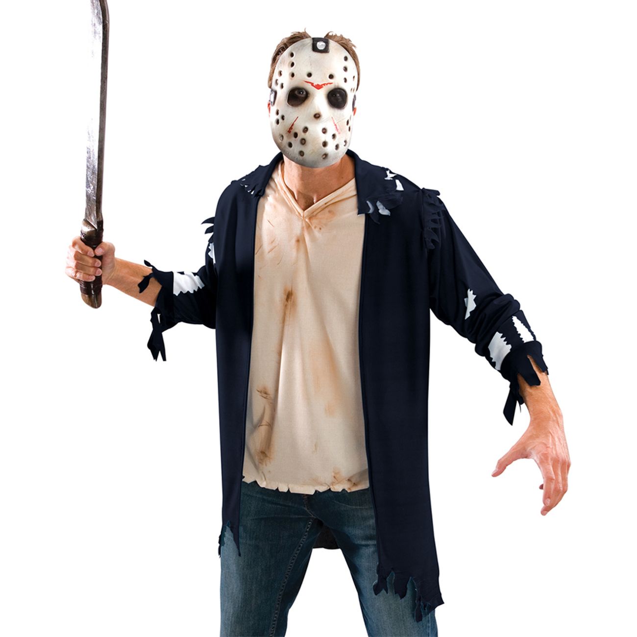 Fredagen den 13:e Jason Deluxe Maskeraddräkt